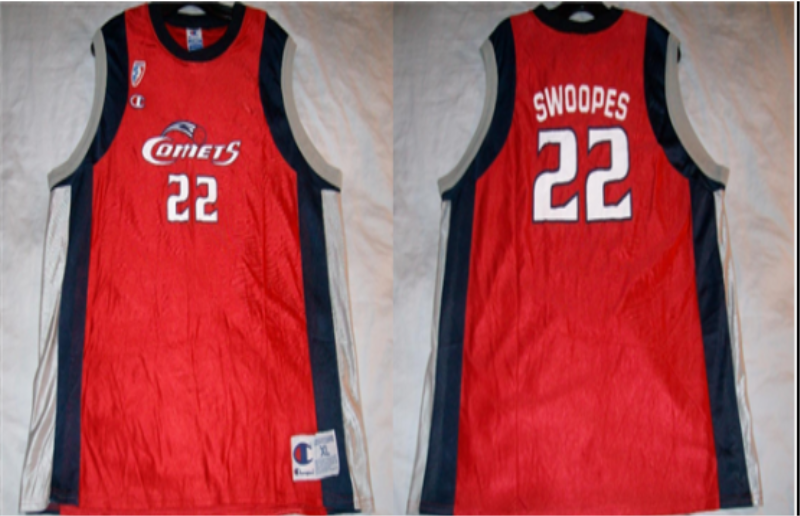 WNBA Houston Comets 22 Sheryl Swoopes Red Men Jersey