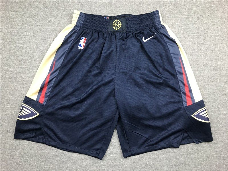 NBA Pelicans Navy Nike Shorts