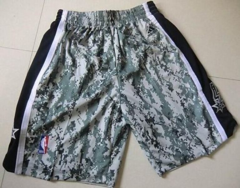 San Antonio Spurs Camo NBA Shorts