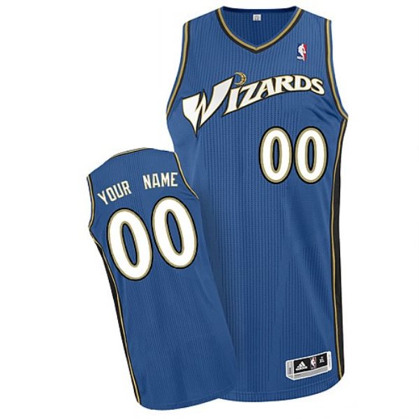 NBA Wizards Blue Customized Men Jersey
