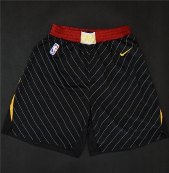 NBA Cavaliers Nike Black Swingman Shorts