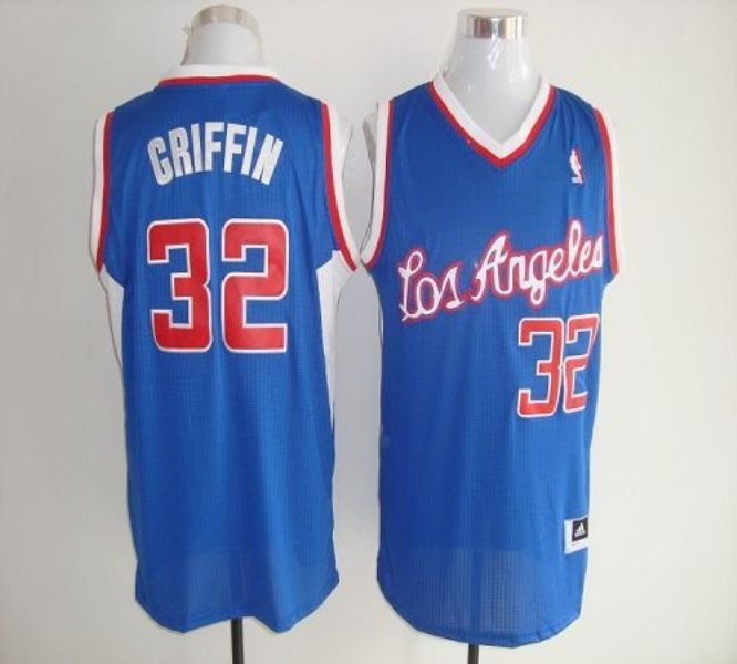 NBA Clippers 32 Blake Griffin Blue Revolution 30 Men Jersey