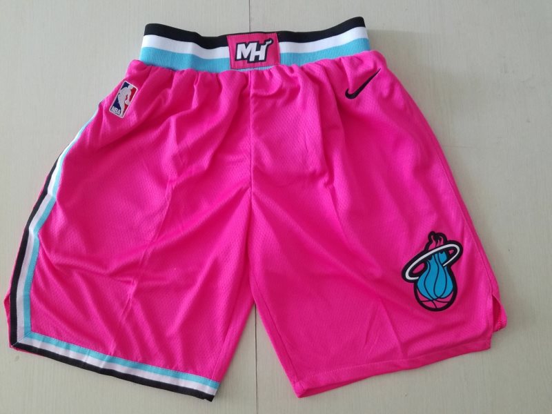 NBA Heat Earned Edition Pink Shorts