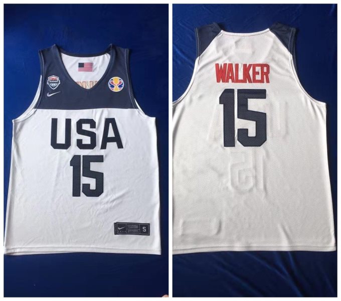 2019 World Cup USA 15 Walker Jersey