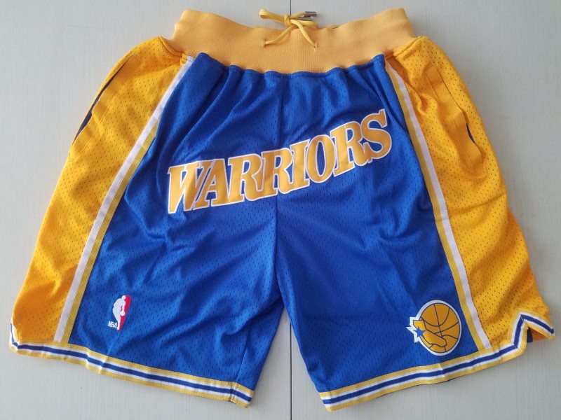 NBA Warrior Blue Mesh Retro Shorts