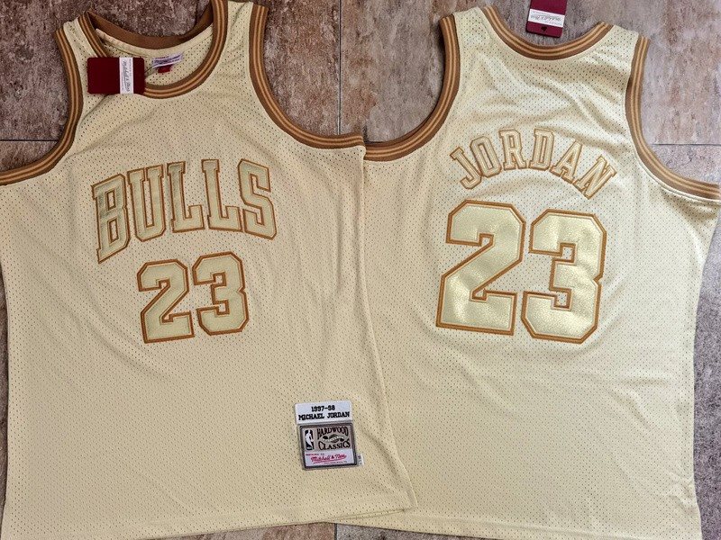 NBA Bulls 1997-98 Michael Jordan Midas Men Jersey