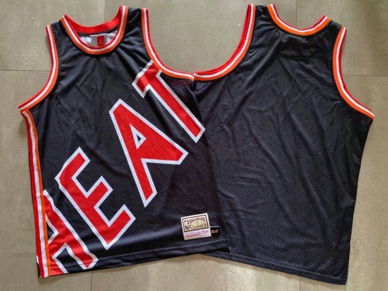 NBA Heat Mitchell&Ness Big Face Men Jersey