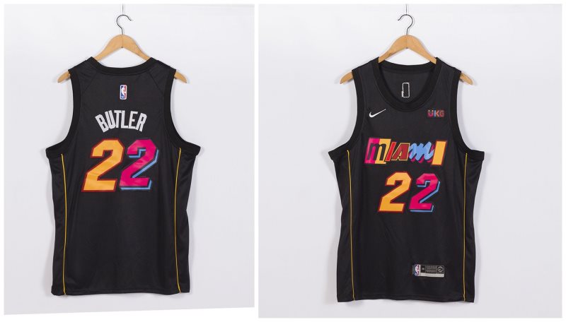 NBA Heat 22 Jimmy Butler 2022 New Nike Men Jersey