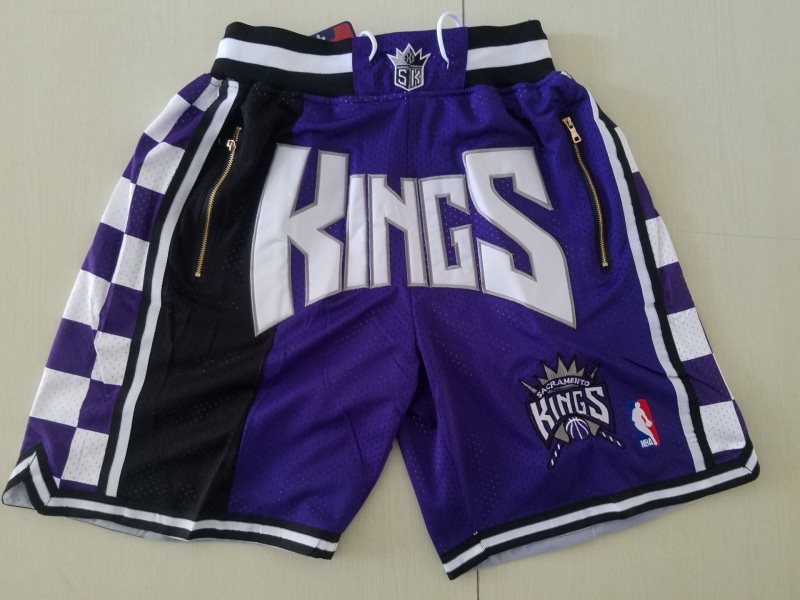 NBA Sacramento Kings just don Shorts