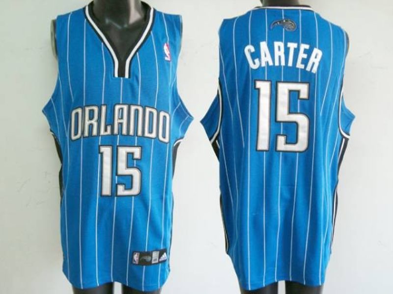 NBA Magic 15 Vince Carter Blue Men Jersey