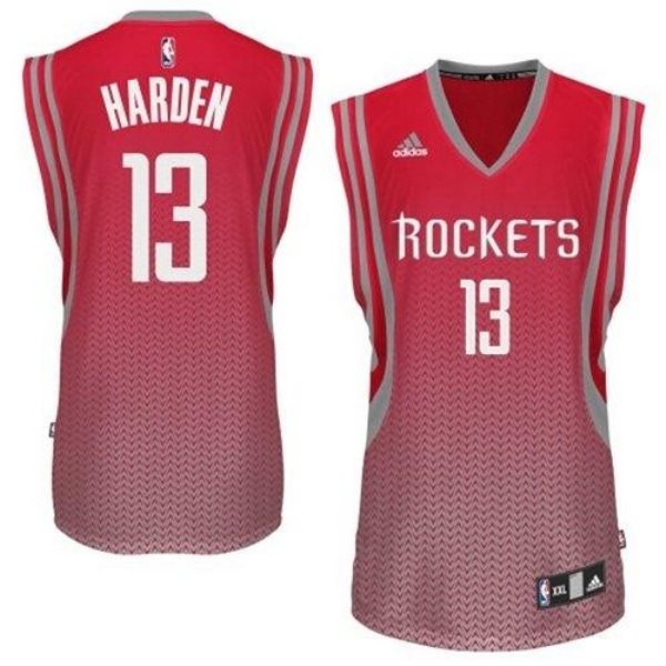 NBA Rockets 13 James Harden Red Resonate Swingman Men Jersey