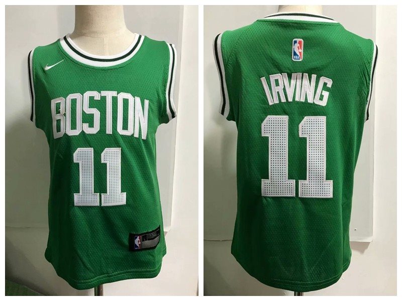NBA Celtics 11 Kyrie Irving Green Nike Toddler Jersey