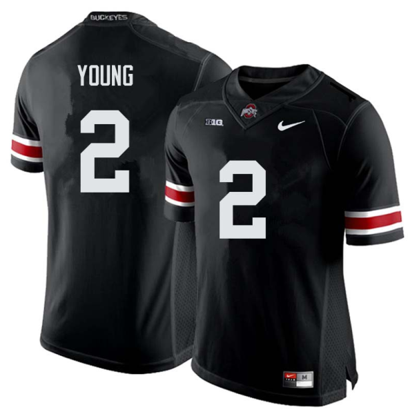 NCAA Ohio State Buckeyes 2 Chase Young Black Nike College Football Men Jersey