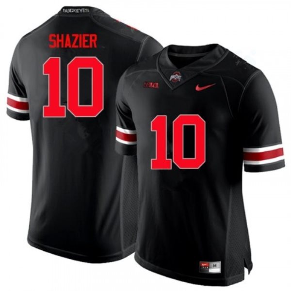 NCAA Ohio State Buckeyes 10 Ryan Shazier Black Limited Men Jersey