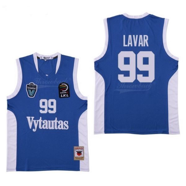 NCAA Vytautas 99 LaVar Ball Blue Men Jersey