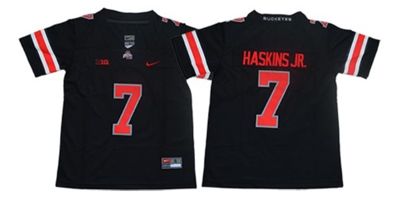 NCAA Ohio State 7 Dwayne Haskins JR. Limited Black College Football Youth Jersey
