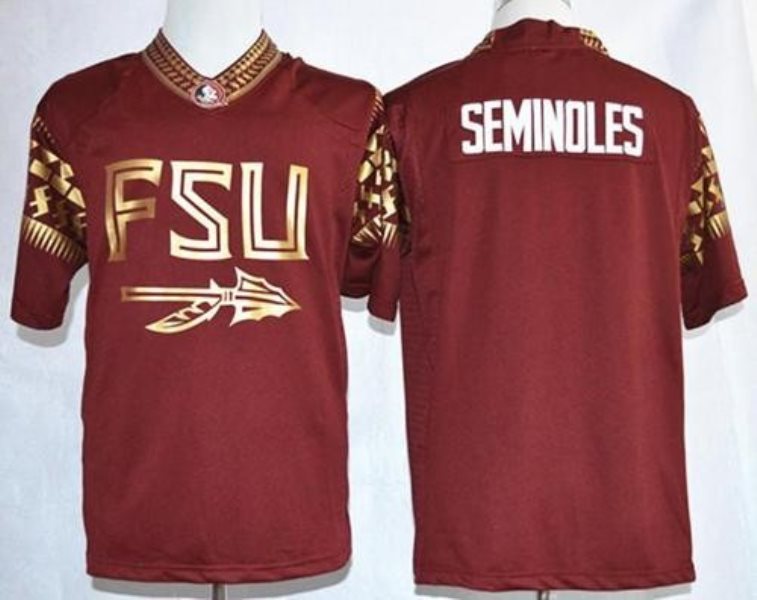 NCAA Florida State Seminoles 00 Seminoles Red Pride Fashion Men Jersey