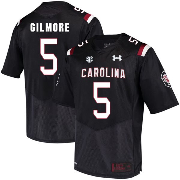 NCAA South Carolina Gamecocks 5 Stephon Gilmore Black Football Men Jersey