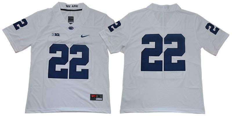 NCAA Penn State Nittany Lions 22 White College Football Legend Men Jersey
