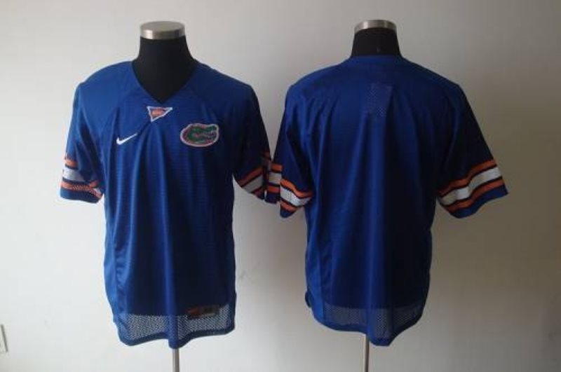 NCAA Florida Gators Blank Blue Men Jersey