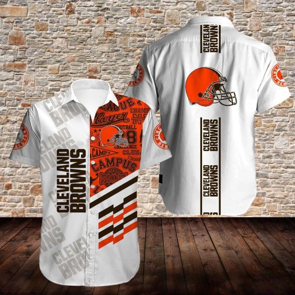 NFL Cleveland Browns Summer Short Sleeve Shirt