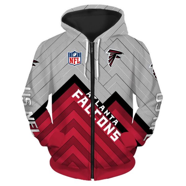 NFL Atlanta Falcons 3D Printed Sport Pullover Hoodie