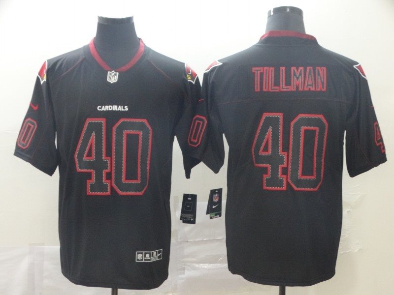 Nike Cardinals 40 Pat Tillman Black Shadow Legend Limited Men Jersey
