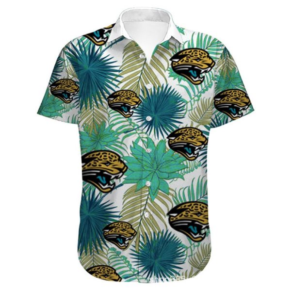 NFL Jacksonville Jaguars Hawaiian Short Sleeve Shirt