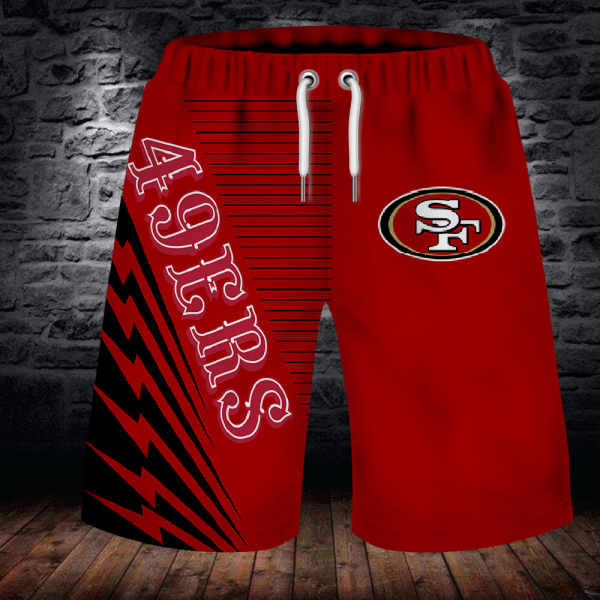 NFL San Francisco 49ers Red Shorts