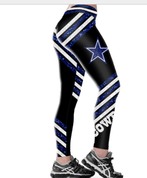 NFL Dallas Cowboys Blue Women Leggings