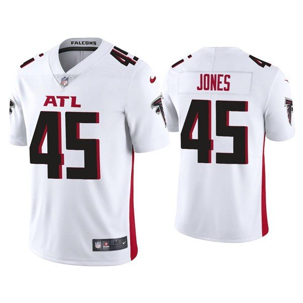Nike Falcons 45 Deion Jones 2020 New White Vapor Untouchable Limited Men Jersey