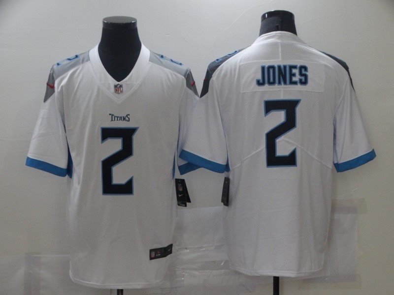 Nike Titans 2 Julio Jones White Vapor Untouchable Limited Men Jersey