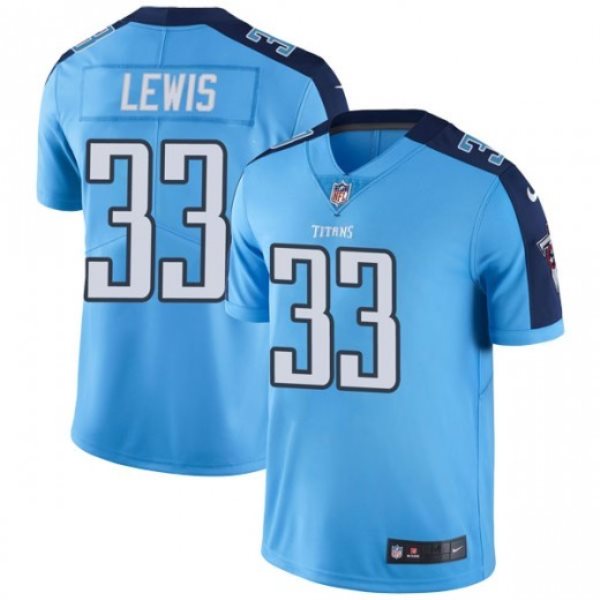 Nike Titans 33 Dion Lewis Light Blue Vapor Untouchable Limited Men Jersey