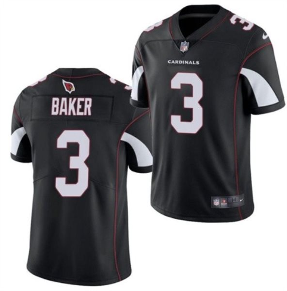 Nike Cardinals 3 Budda Baker Black Vapor Untouchable Limited Men Jersey