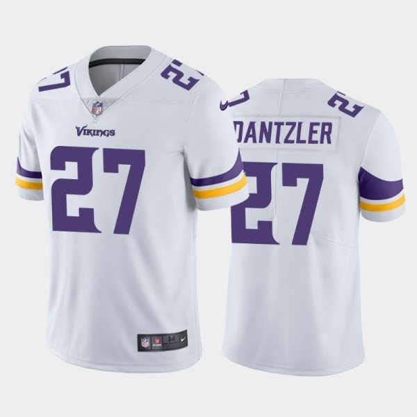 Nike Vikings 27 Cameron Dantzler White 2020 NFL Draft Vapor Limited Men Jersey