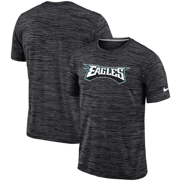 Nike Philadelphia Eagles Black Velocity Performance T-Shirt