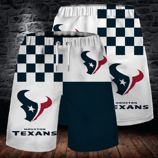 NFL Houston Texans Fashion Beach Shorts