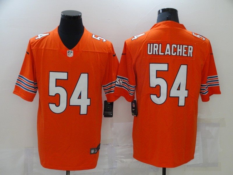 Nike Bears 54 Brian Urlacher Orange Vapor Untouchable Limited Men Jersey