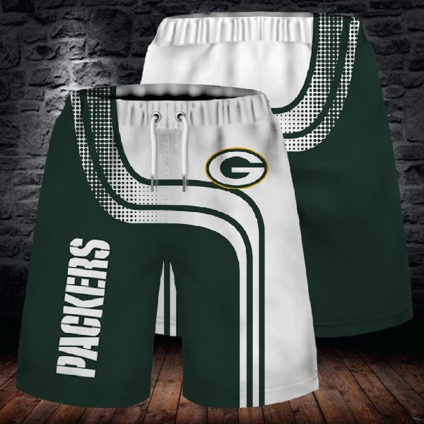 NFL Green Bay Packers Green Fashion Shorts