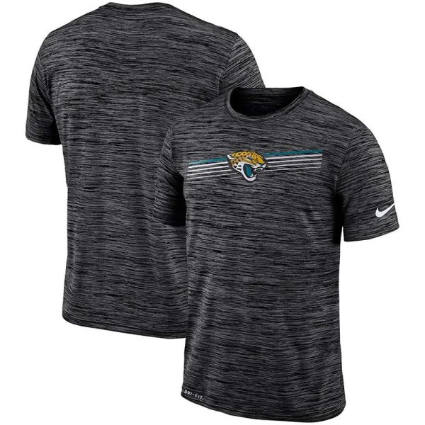 Nike Jacksonville Jaguars Sideline Velocity Performance T-Shirt Heathered Black