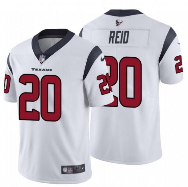 Nike Texans 20 Justin Reid White Vapor Untouchable Limited Men Jersey