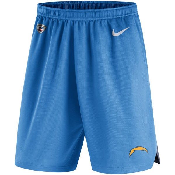 Nike NFL Los Angeles Chargers Knit Performance Blue Shorts