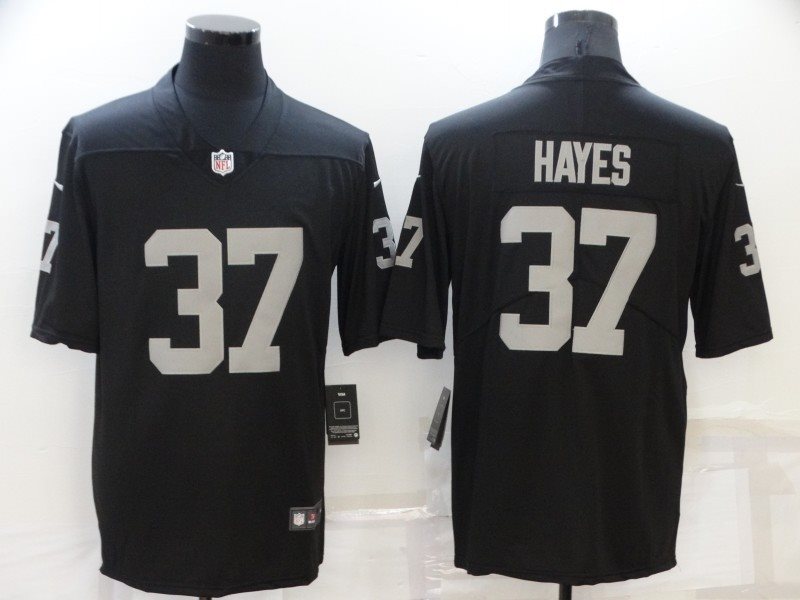 Nike Raiders 37 Lester Hayes Black Vapor Untouchable Limited Men Jersey