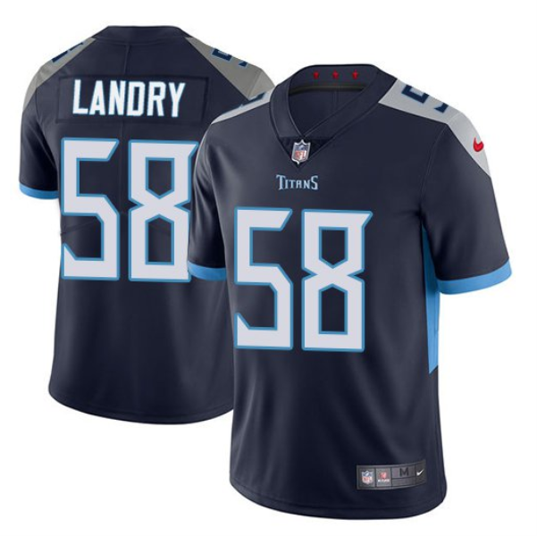 Nike Titans 58 Harold Landry Navy 2018 Vapor Untouchable Limited Men Jersey