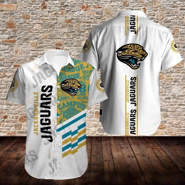 NFL Jacksonville Jaguars Summer Short Sleeve Shirt