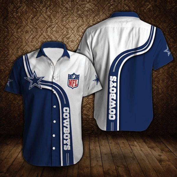 NFL Dallas Cowboys Summer Short Sleeve Fashion Shirt
