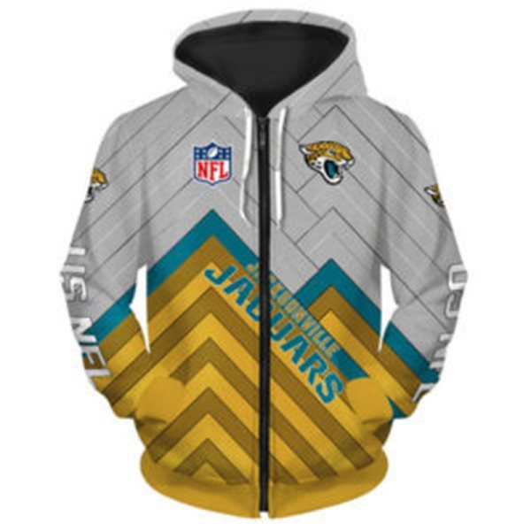 NFL Jacksonville Jaguars 3D Printed Sport Pullover Hoodie