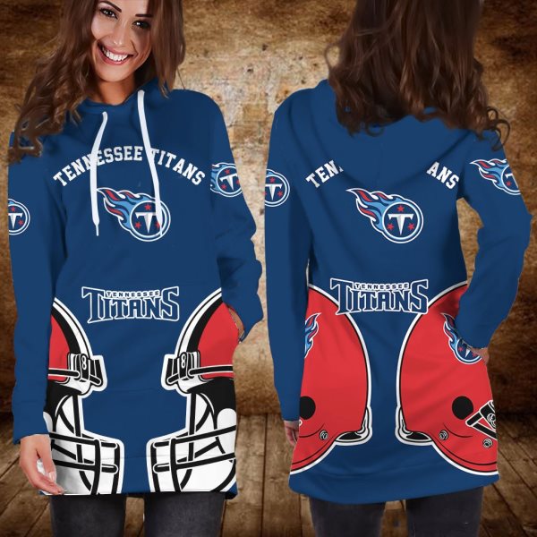 NFL Tennessee Titans Women Hoodie Dress