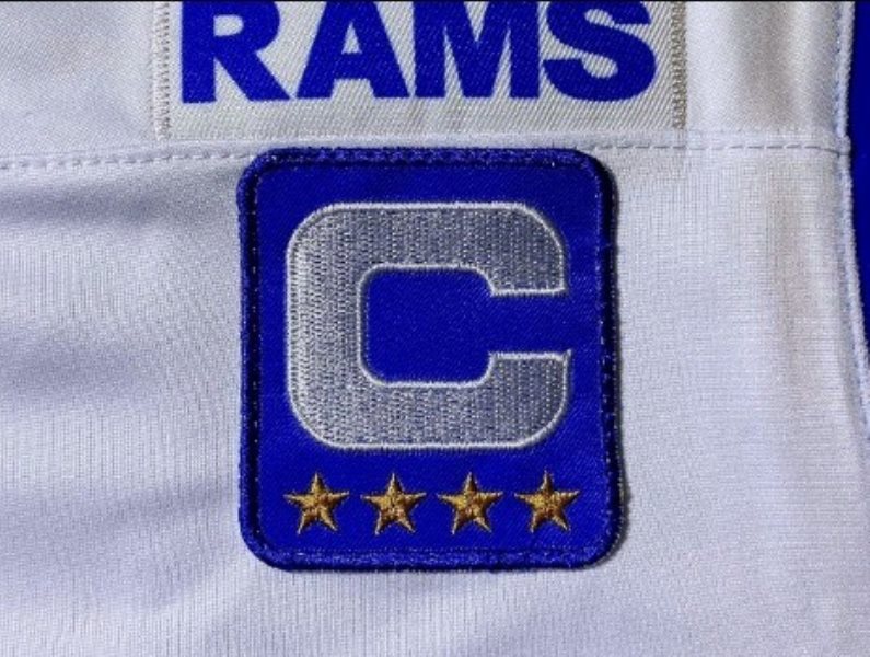 NFL Rams 4 Star C patch
