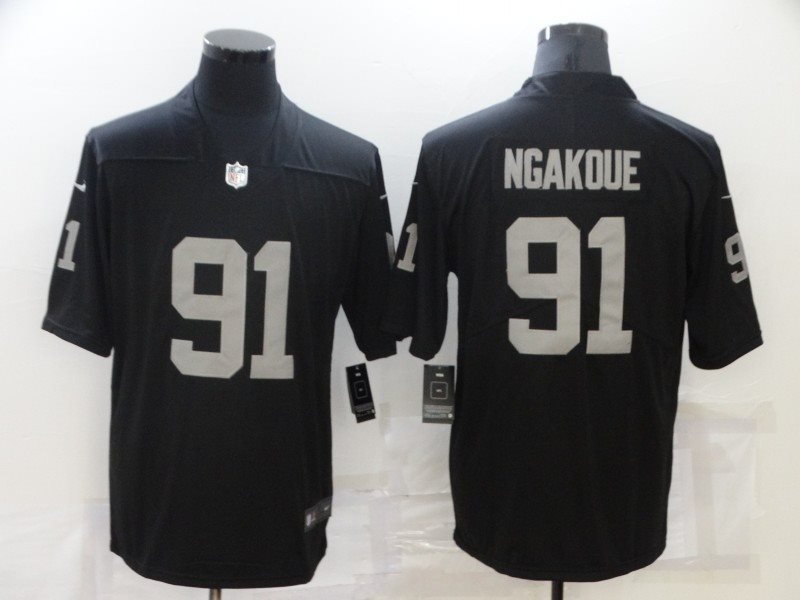 Nike Raider 91 Yannick Ngakoue Black Vapor Untouchable Limited Men Jersey